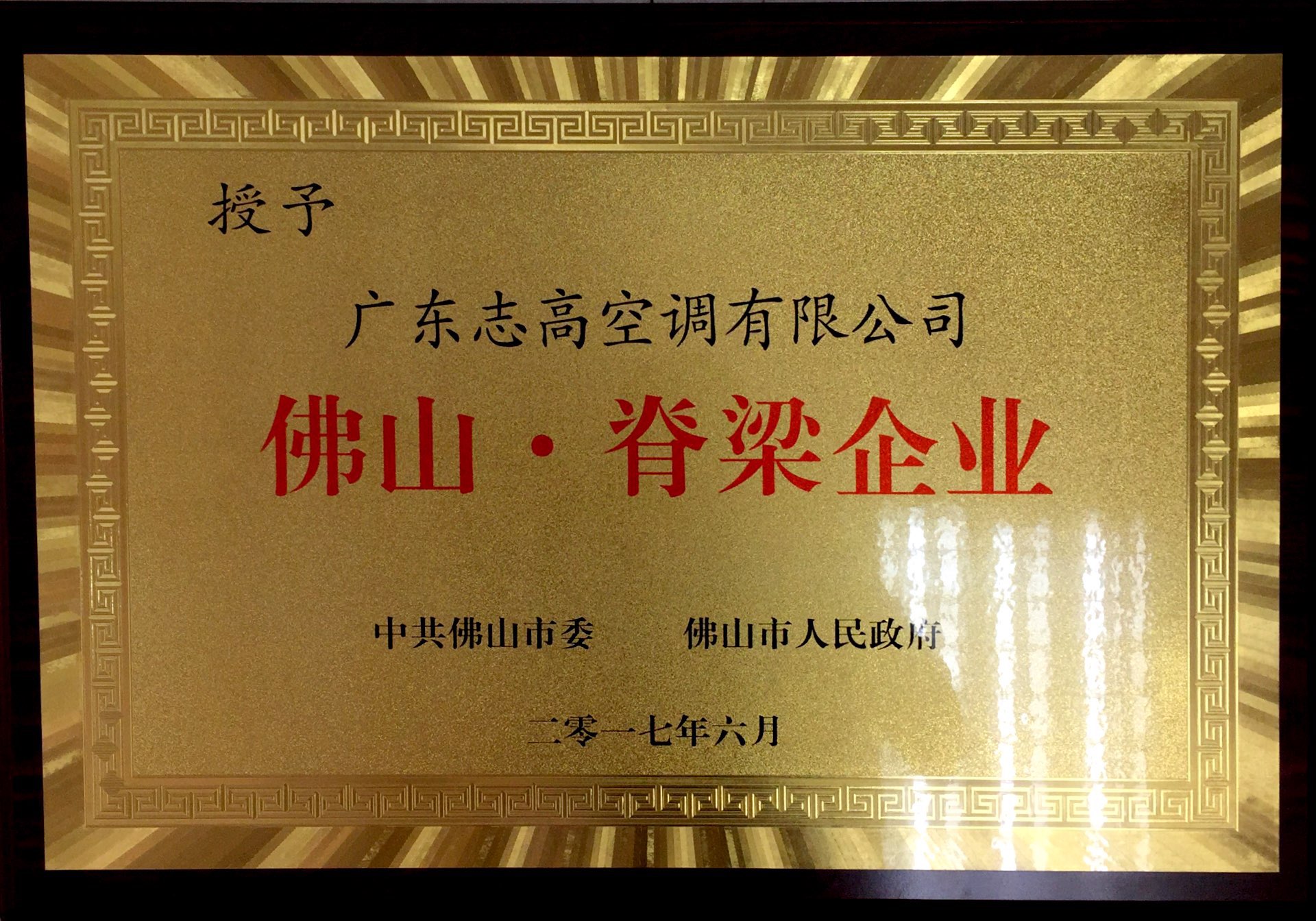 佛山·脊梁企業